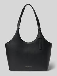 Shopper in de look van generfd leer van Tommy Hilfiger - 27