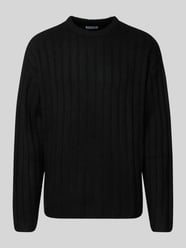 Sweter z dzianiny z dodatkiem wełny model „BRADLEY” od JACK & JONES - 38
