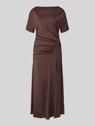 Slim Fit Maxikleid aus Viskose-Mix Modell 'ECAREN' von BOSS - 26