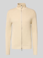 Regular fit gebreid jack van puur katoen, model 'DANE' van SELECTED HOMME - 22