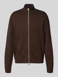 Strickjacke mit Zweiwege Reißverschluss von Selected - 12