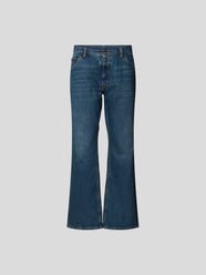 Mid Rise Jeans im Flared Cut von Maison Margiela Blau - 38