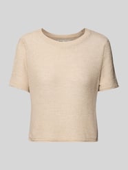 Regular Fit Pullover mit Rundhalsausschnitt Modell 'SUNNY' von Only Beige - 27