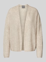 Cardigan mit überschnittenen Schultern Modell 'THORA' von MOS MOSH Beige - 6