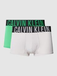 Trunks mit elastischem Logo-Bund im 2er-Pack von Calvin Klein Underwear Grün - 21