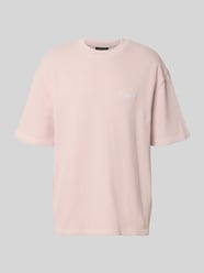 Overzized T-shirt met structuurpatroon van PEGADOR - 39