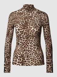 Longsleeve mit Animal-Print - 50 Jahre Jubiläumskapsel von Marc Cain Braun - 6