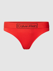 String mit Logo-Bund von Calvin Klein Underwear Orange - 35