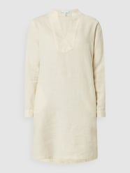 Kleid aus Leinen Modell 'Bernadett' von MINT & MIA Weiß - 12