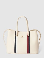 Handtasche in Leder-Optik von Tommy Hilfiger Beige - 27