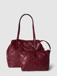 Tote Bag in Stepp-Optik Modell 'VIKKY' von Guess Bordeaux - 44