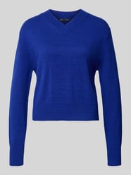 Strickpullover mit V-Ausschnitt Modell 'LIMONI' von MANGO - 15