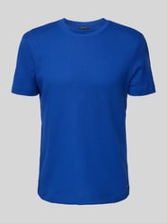 T-Shirt mit geripptem Rundhalsausschnitt Modell 'Brandon' von JOOP! Collection Blau - 15