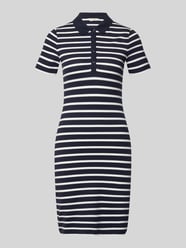 Knielanges Polokleid mit kurzer Knopfleiste von GANT - 7