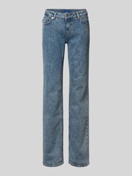 Jeansy o kroju straight fit z mieszanka bawełny model 'GAMERA_B' od HUGO Blue - 7