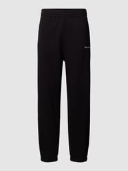 Sweatpants met labelstitching, model 'Rochester' van CHAMPION Zwart - 35