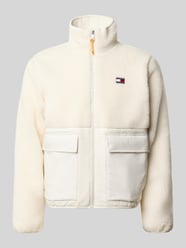 Regular Fit Webpelzjacke in Teddy-Optik von Tommy Jeans Beige - 42