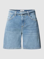 Jeansshorts im Destroyed-Look von comma Casual Identity Blau - 15