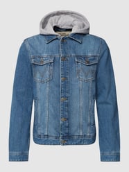 Jeansjacke mit herausnehmbarer Kapuze von MCNEAL Blau / Türkis - 16