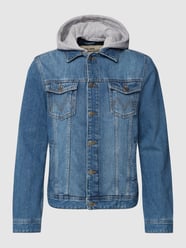 Jeansjacke mit herausnehmbarer Kapuze von MCNEAL Blau - 3