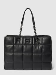 Tote Bag im Stepp-Design Modell 'RE-LOCK' von CK Calvin Klein Schwarz - 24