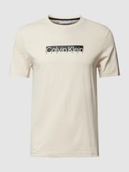 T-Shirt mit Rundhalsausschnitt von CK Calvin Klein Weiß - 22