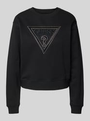 Sweatshirt mit Label-Detail von Guess - 3