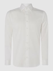 Slim Fit Business-Hemd aus Twill von Eterna Weiß - 36