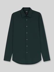Koszula o kroju slim fit z mieszanki bawełny, koszula biznesowa model 'HANK' od BOSS - 39