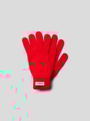 Handschuhe in Strick-Optik von Le Bonnet Rot - 12
