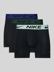 Bokserki z logo i elastycznym pasem od Nike - 17