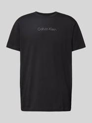 T-Shirt mit Rundhalsausschnitt von Calvin Klein Underwear Schwarz - 10