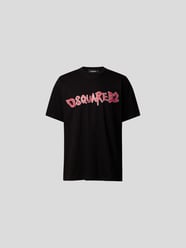 T-Shirt im Oversized-Look von Dsquared2 Schwarz - 37