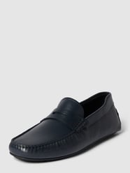 Penny Loafer mit Schaftbrücke Modell 'Noel' von BOSS Blau - 31
