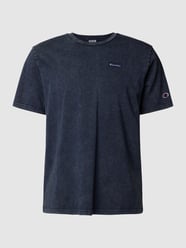 T-Shirt mit Rundhalsausschnitt von CHAMPION Blau / Türkis - 17