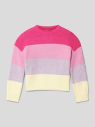 Strickpullover mit Blockstreifen Modell 'ANDY' von Only Rosa - 42
