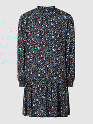 Mini-jurk met millefleurs  van Superdry Blauw / turquoise - 18