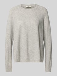 Gebreide pullover van kasjmiermix met raglanmouwen, model 'NIKITA' van 0039 Italy - 11