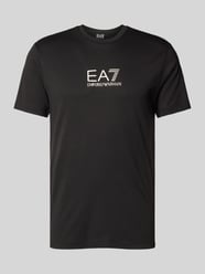 T-Shirt mit Label-Print von EA7 Emporio Armani - 15