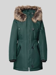 Parka kroju shaped fit z naszywką z logo model ‘IRIS’ od ONLY - 13
