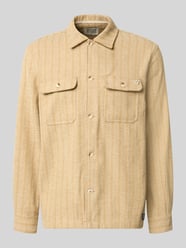 Relaxed Fit Hemdjacke mit Brusttaschen von Scotch & Soda Beige - 20