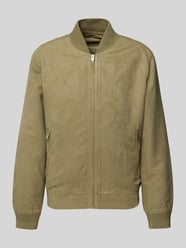 Blouson mit Reißverschlusstaschen Modell 'Bero' von Mango Grün - 2