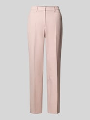 Hose mit Bügelfalten und Eingrifftaschen von MORE & MORE Pink - 35