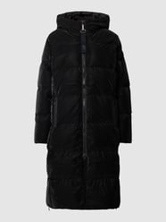 Daunenmantel mit Kapuze Modell 'Glossy Puffer' von comma Casual Identity Schwarz - 8