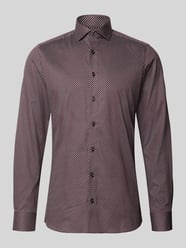 Slim Fit Businesshemd mit Kentkragen von OLYMP Level 5 - 30