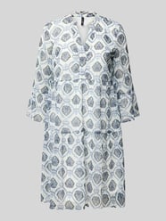 Tailliertes Minikleid mit semitransparenten Ärmeln Modell 'SMILLA' von Vero Moda - 8
