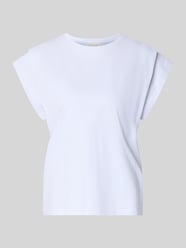t-shirt z drapowaniami model 'PIO' od ba&sh - 6