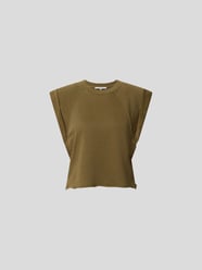 Sweatshirt mit Teilungsnähten von Frame Grün - 1