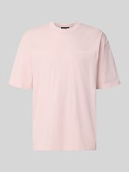 Oversized T-Shirt aus reiner Baumwolle Modell 'Pike' von PEGADOR Pink - 34