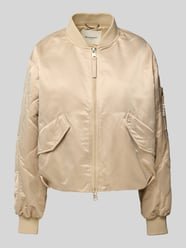 Bomberjacke mit Zweiwege-Reißverschluss Modell 'HADY' von Beaumont Amsterdam Beige - 30